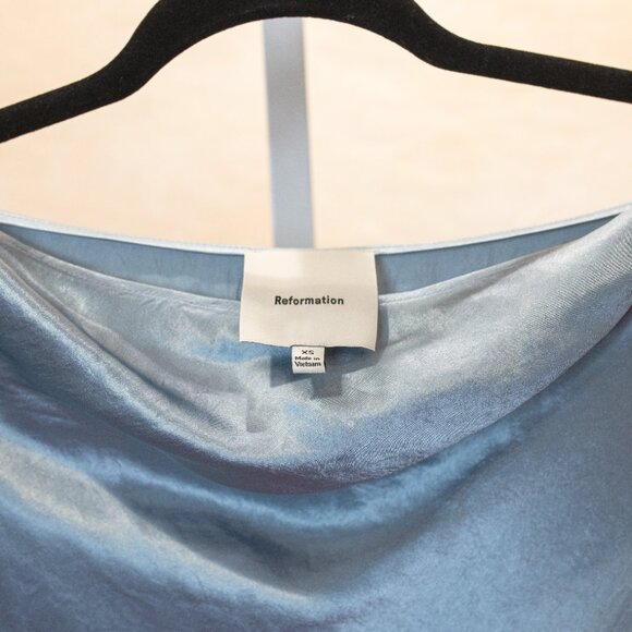 Light Blue Reformation Dress - Picture 2 of 3